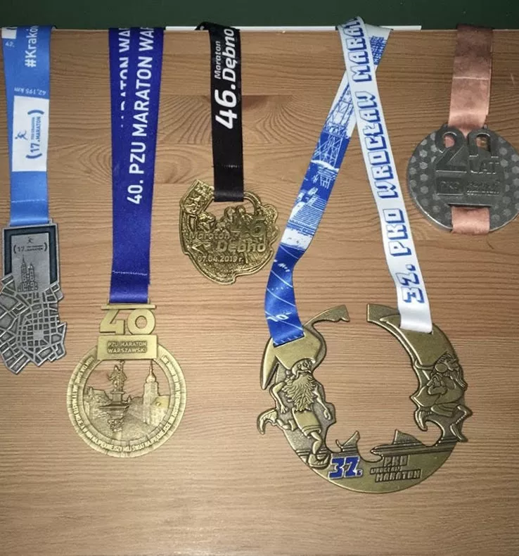 Medale Korona Maratonów Polskich