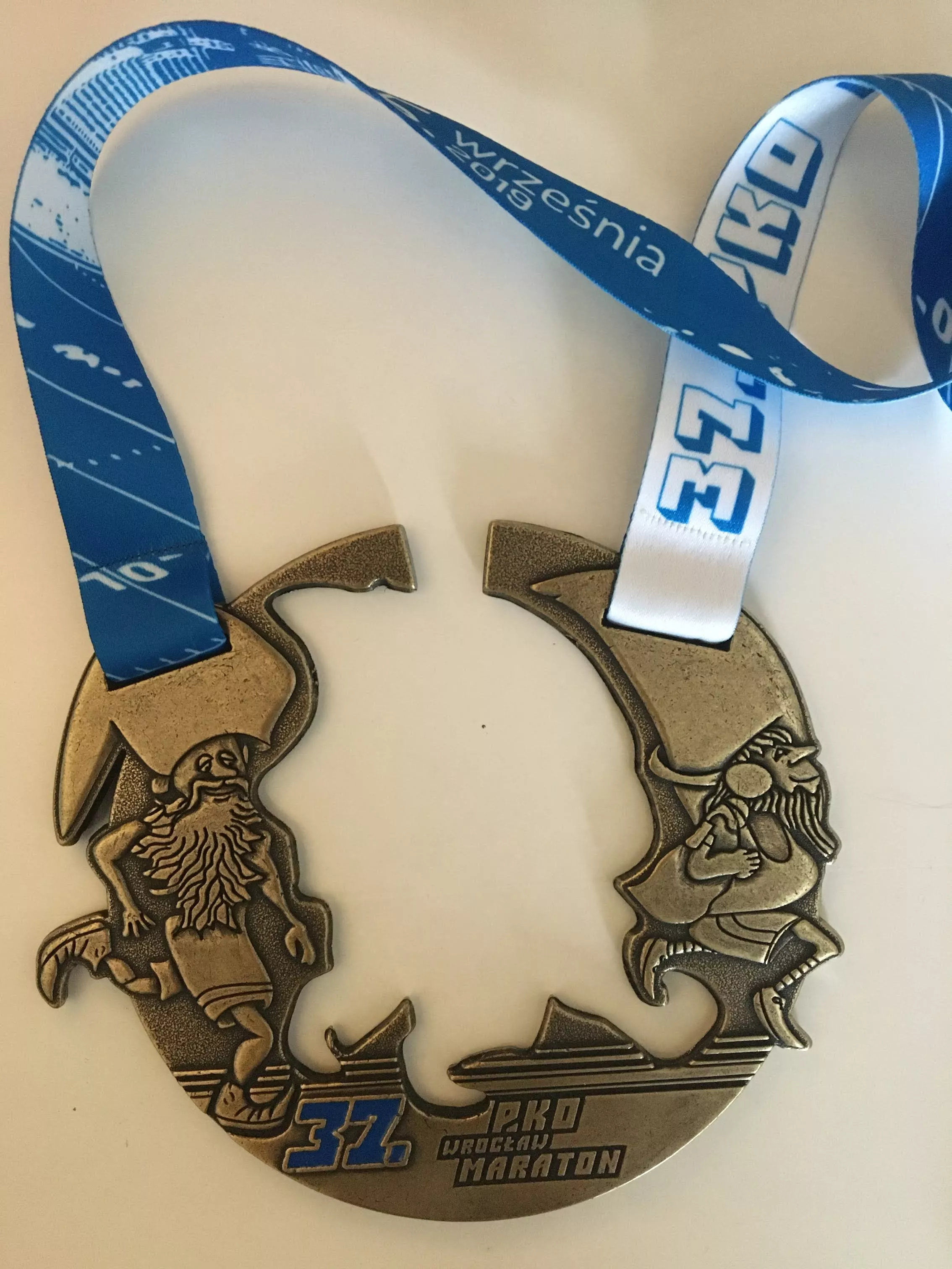 Medal Wrocław Maraton 2019